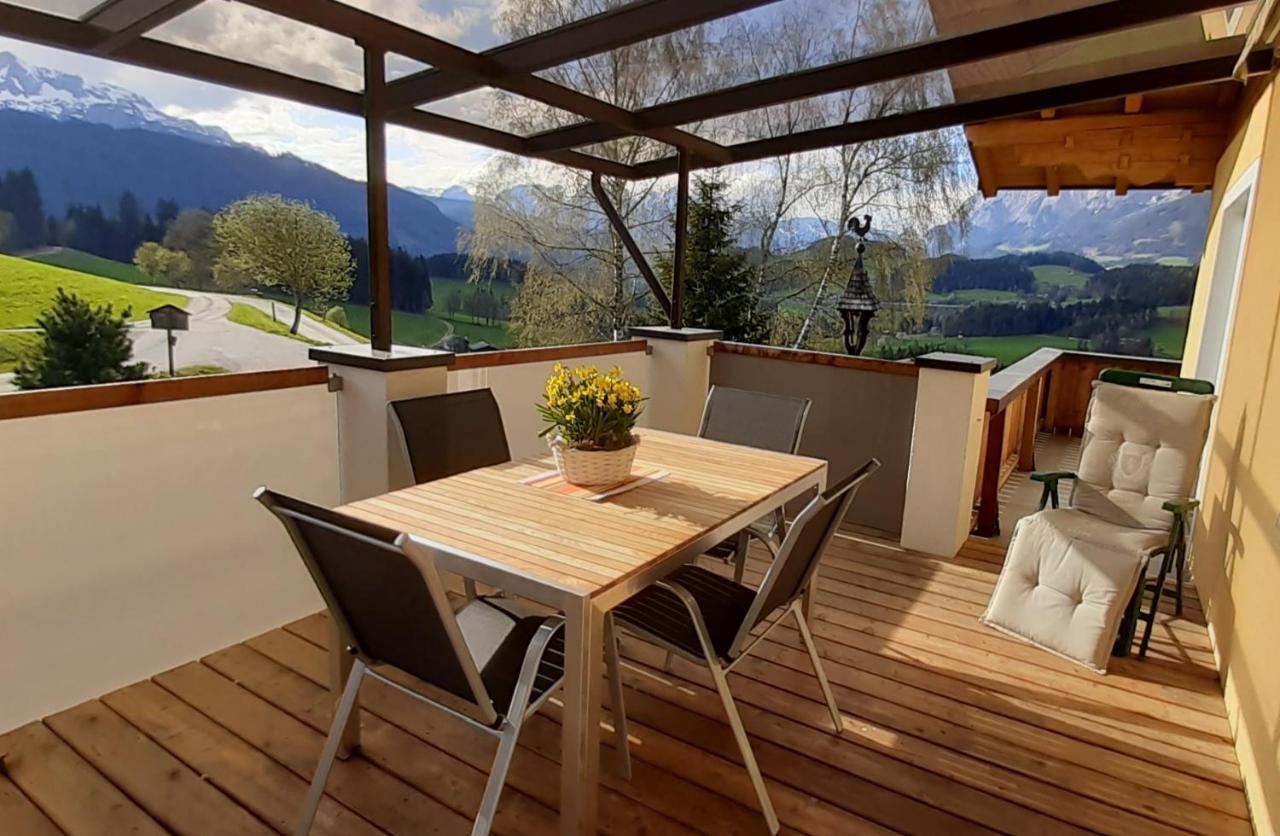 Ferienwohnung Steinberger บิชชอฟส์โฮเฟน ภายนอก รูปภาพ